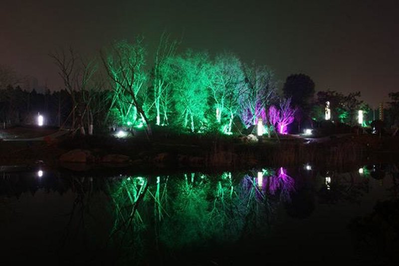 城市夜幕下的灯光艺术——景观亮化的新篇章
